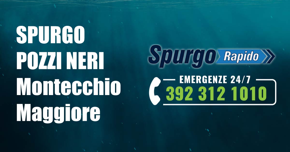Spurgo Pozzi Neri Montecchio Maggiore - Prosciugamento Locali Allagati Montecchio Maggiore
